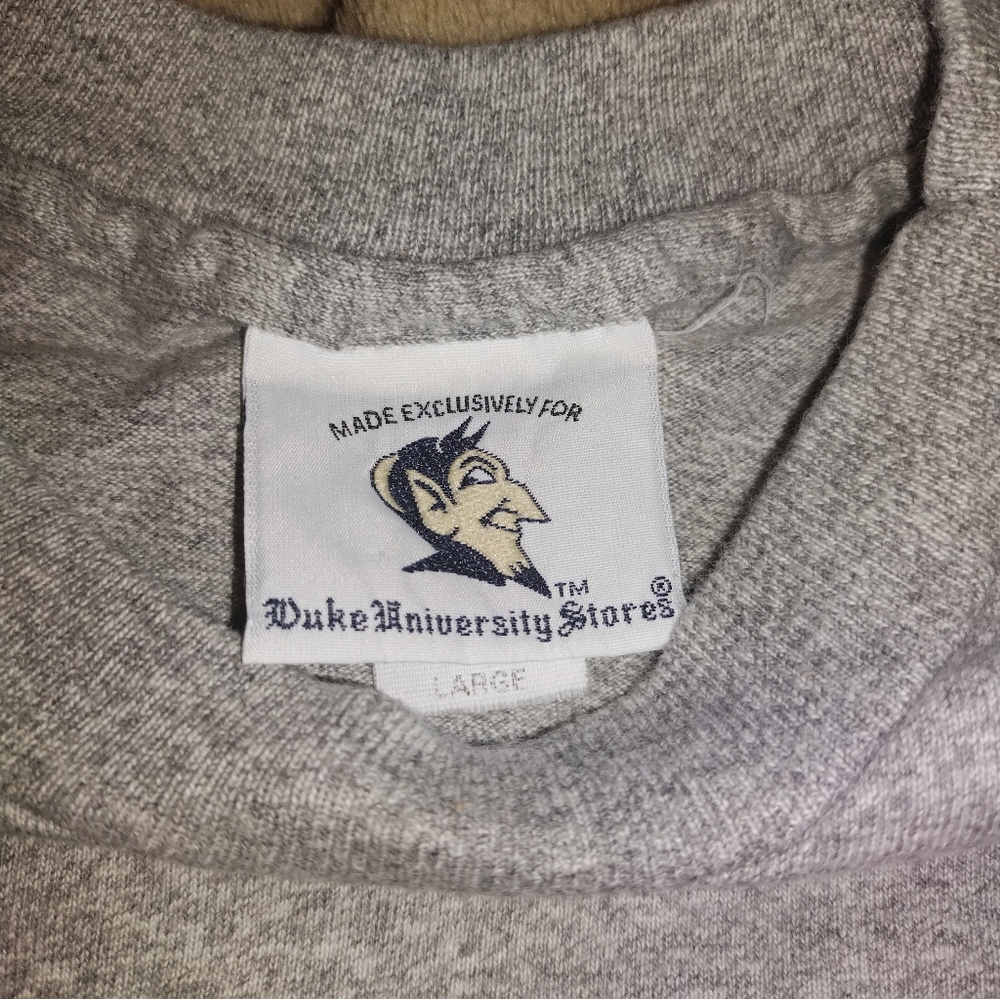 Vintage Duke University Single Stitch Tshirt Men's L. - Picture 5 of 9